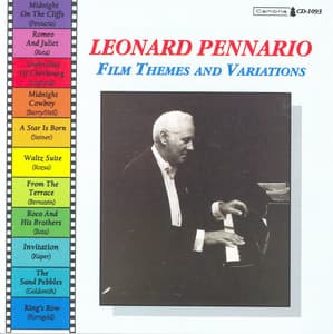 Piano Recital: Pennario, Leonard – Rota, N. / Legrand, M. / Barry, J. / Steiner, M. / Rozsa, M. / Bernstein, E. / Kaper, B. / Goldsmith, J. / Korngold - Leonard Pennario