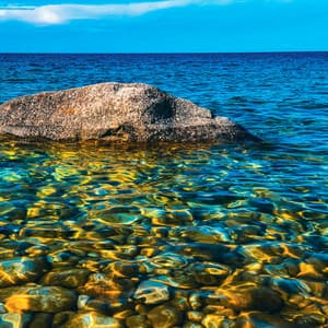 50 Calming Ocean Songs: Serene Cascading Waterfalls - Coastal Sounds