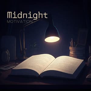 Midnight Motivation: Study Beats After Dark - Night Owls, Uninterrupted Thought, Creative Insights - Easy Study Music Chillout