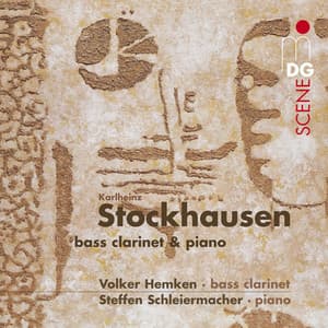 Stockhausen: Bass Clarinet & Piano - Karlheinz Stockhausen