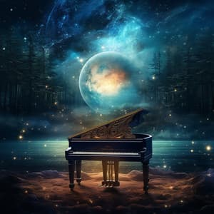 Moonlit Melodies: Piano Tones - Classic Chillout