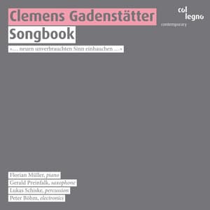 Songbook - Clemens Gadenstatter