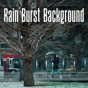 Rain Burst Background - Lofi Music Club