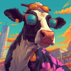 THE COW! - Blossom's Cat