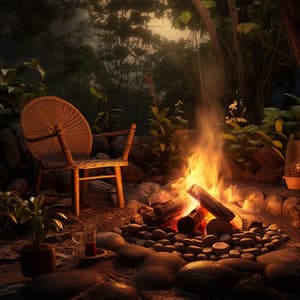 Fire Calm: Relaxation Soothing Echoes - Lotus Flower Therapy