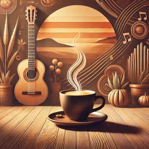 Coffee & Guitar Frequency - Relaxing Instrumental Music