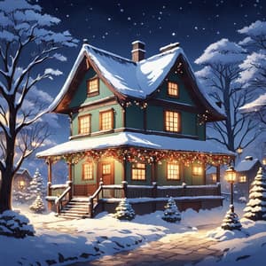 Twinkling Nights: Chill Beats for Winter Evenings - LO-FI BEATS