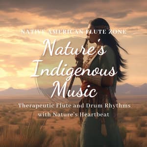 Nature's Indigenous Music: Therapeutic Flute and Drum Rhythms with Nature's Heartbeat - Native American Flute Zone