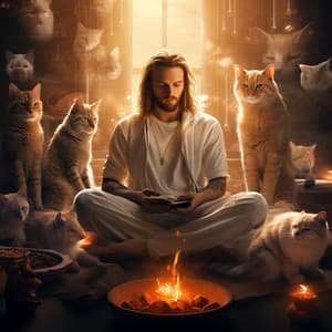 Harmonious Inferno: Purring Melodies - ASMR LIFE