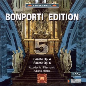 Bonporti Edition, Vol. 5 - Chamber Sonatas - Francesco Antonio Bonporti