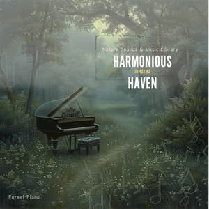 Harmonious Haven in 432 Hz: Forest Piano - Nature Sounds & Music Library