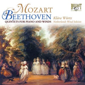 Mozart & Beethoven: Quintets for Piano and Winds - Klára Würtz