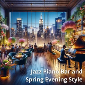 Jazz Piano Bar and Spring Evening Style - Piano Music Collection