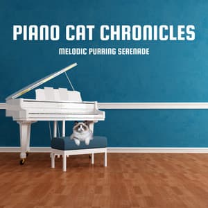 Piano Cat Chronicles: Melodic Purring Serenade - Soft Piano Music
