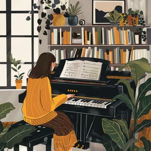 Consuelo De Los Gatos: Sonidos De Piano Para La Tranquilidad - Gato de piano