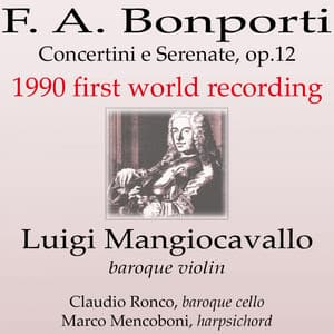 F. A. Bonporti: Concertini e Serenate, Op.12 - Francesco Antonio Bonporti