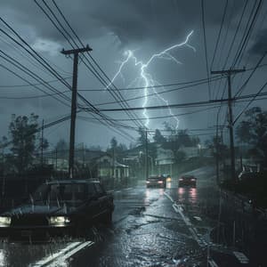 Binaural Work Ambience: Rain and Thunder Sounds - Classical Music For Studying