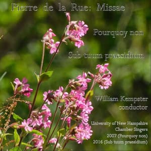 Pierre De La Rue Missae - Pierre de la Rue