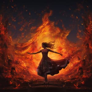 Scarlet Symphony: Ignited Musical Crescendos - Ambient 11