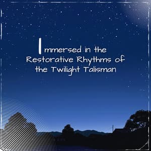 Immersed in the Restorative Rhythms of the Twilight Talisman - Sleep Music Playlist