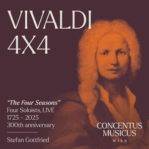 Vivaldi 4x4 "The Four Seasons" | Four Soloists | LIVE | 1725 - 2025 | 300th anniversary - Antonio Vivaldi