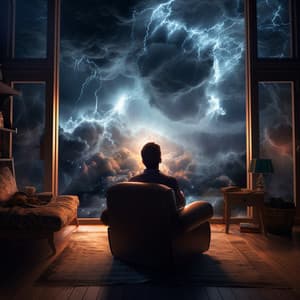 Thunder Embrace: Gentle Relaxation Rhythm - Mind of Peace