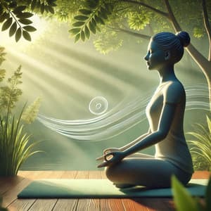 4-7-8 Calm Breathing Exercise: Relaxing Music for Meditation and Stress Relief - Meditation Music Zone