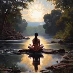 Olas Oceánicas: Paisaje Sonoro Meditativo - Luna azul plateada