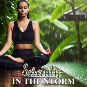 Serenity in the Storm: Breathing Meditation & Rain Sounds for Anxiety - Cure Depression Music Academy