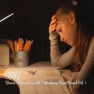 Study: Brain Relaxation with Refreshing Rain Sound Vol. 1 - Study Music