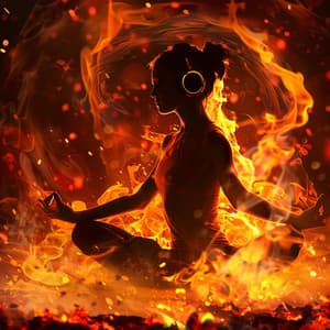 Fire Relaxation Melody: Soothing Heat - Relax River