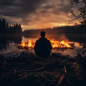 Melodías Junto A La Hoguera: Éxtasis Armónico - Música ambiental relajante