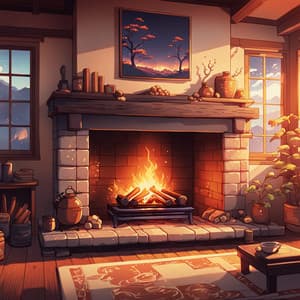 Lofi By The Fireplace - LO-FI BEATS