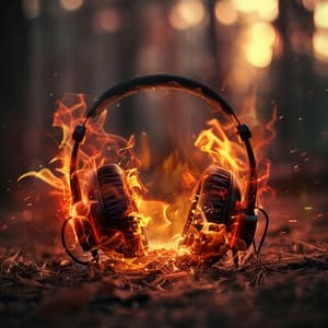 Echoes of Fire: Resonant Warmth Sounds - Melatonin Release