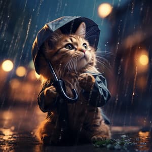 Binaural Purr: Rain Cat Symphony - Outside The Sky