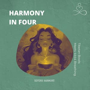 Harmony in Four: Tibetan Bowls Meets 4444 Breathing - Divine Harmony
