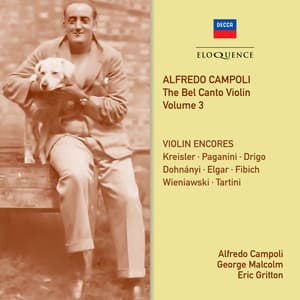 Alfredo Campoli: The Bel Canto Violin - Vol. 3 - Alfredo Campoli
