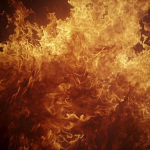 Serene Fire Relaxation: Chill Ambient Warmth - Relaxing Ambients