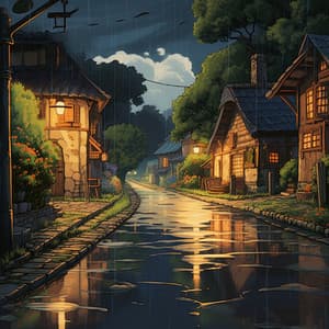 Enfoque De Lluvia: Ritmos Concentrados Del Flujo - Naturaleza de Suecia