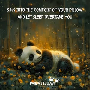 Sink Into the Comfort of Your Pillow and Let Sleep Overtake You - Panda's Lullaby