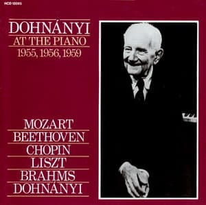 Dohnanyi At The Piano - Ernst von Dohnányi