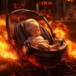 Lullaby Flames: Gentle Baby Harmonies - Healings Sound