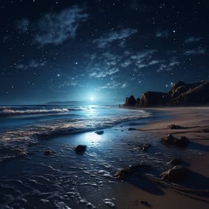 Noche Tranquila En El Océano: Armonías Pacíficas Para Dormir - Sonidos de Cricket y Sonidos de la Naturaleza Collabo y Zen Master