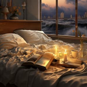 Music combined with Ocean: Study Waves of Focus - Upbeat Background Music