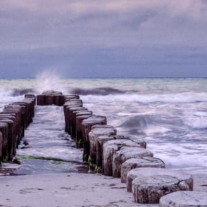 1 Coastal Night: Slumber Seascape Symphony - Ocean Sounds