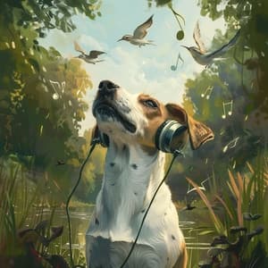 Binaural Birds for Dogs: Canine Calm Melodies - 92 96 Hz - The Dog Relaxer