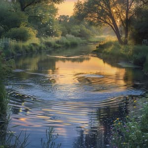 Melodía Simplificada: Flujo De Agua Binaural - Lista de reproducción de relajación