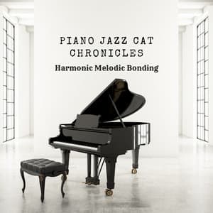 Piano Jazz Cat Chronicles: Harmonic Melodic Bonding - Coffee House Jazz Playlist