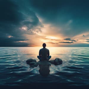 Oceanic Serenity: Meditation Melodies - Upbeat Instrumental Music