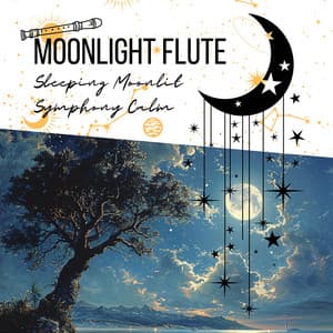 Sleeping Moonlit Symphony Calm - Moonlight Flute